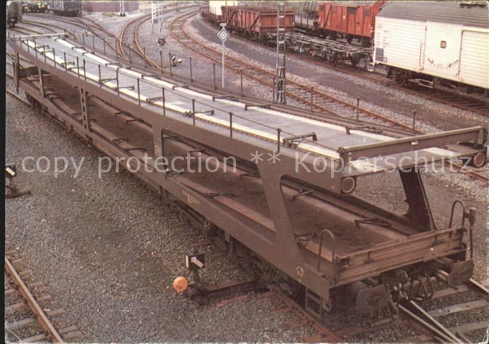 Eisenbahn Doppelstockwagen Autotransport Reisezugverkehr