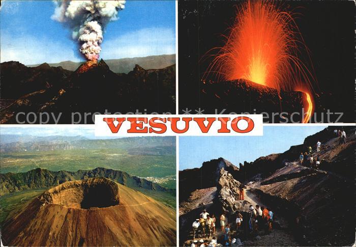 Vulkane Geysire Vulcans Geysers Vesuvio Napoli Eruzione Cratere