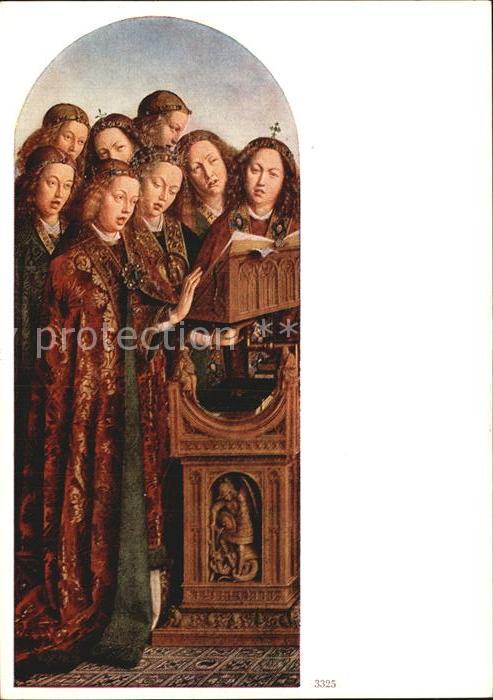 Van Eyck Jan Singende Engel Verlag-F.-A.-Ackermann-Nr. 3325