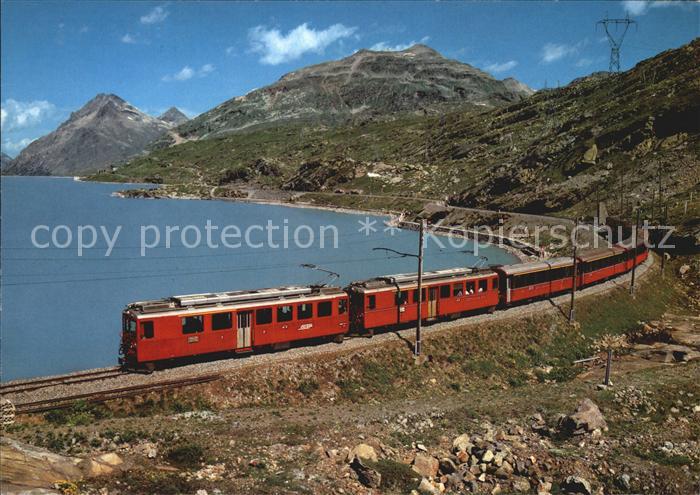Eisenbahn RhB Bernina-Express Lago Bianco ABe 4/4