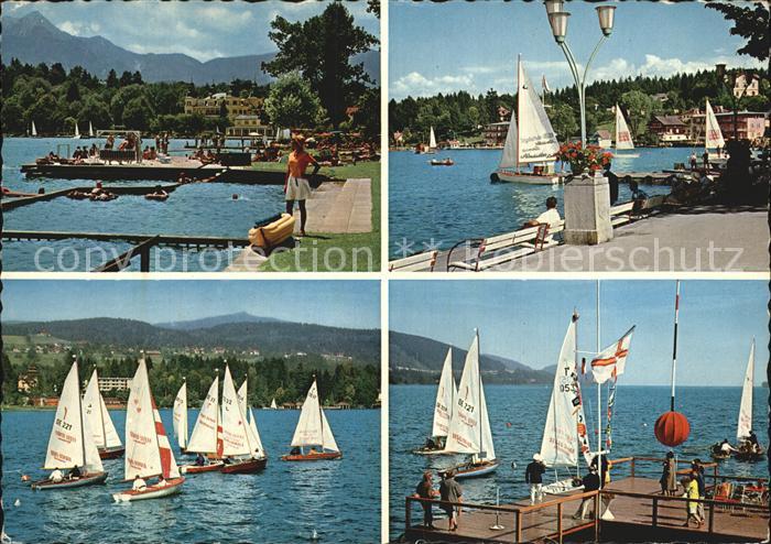 Segelboote Segelsport Woerthersee Kaernten