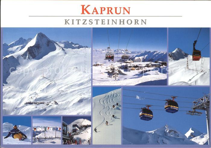 Seilbahn Kaprun Kitzsteinhorn Snowboard