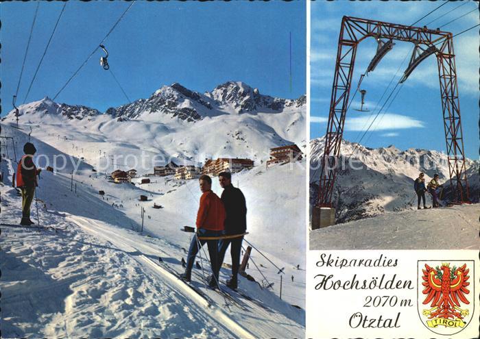 Skilift Hochsoelden oetztal Tirol