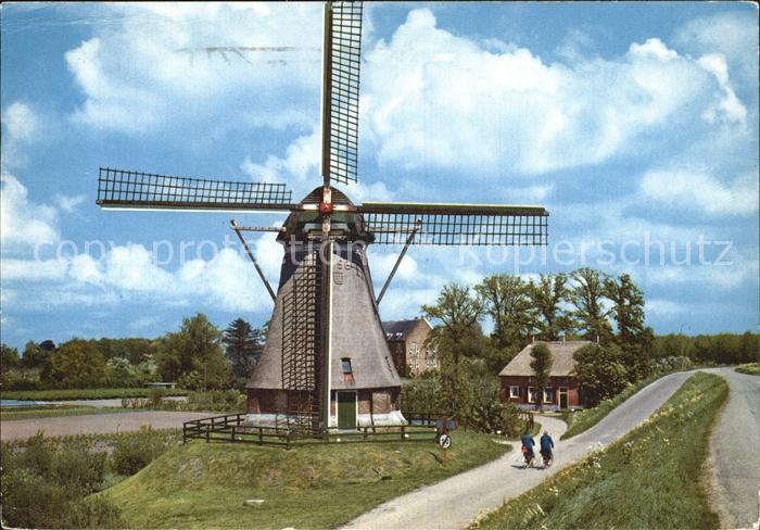 Windmuehle Waardenburg Holland