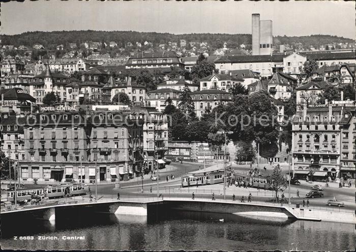 Strassenbahn Zuerich Central