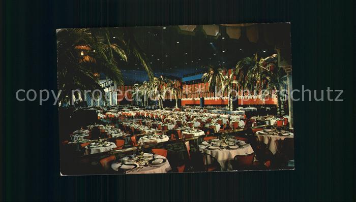Los Angeles California Coconut Grove Ambassador Hotel Speisesaal