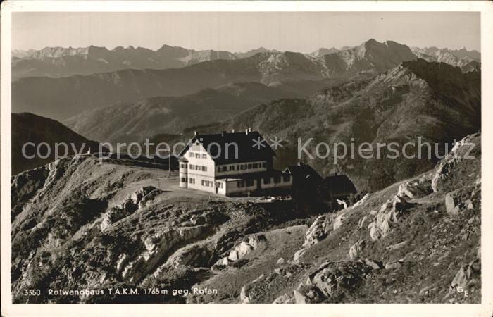 Rotwandhaus TAKM mit Rofan