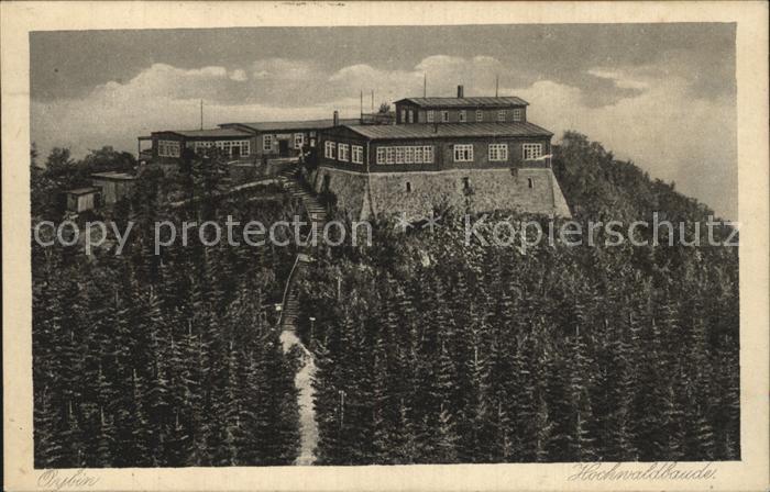 Oybin Sachsen Hochwaldbaude