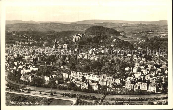 Marburg Lahn Fliegeraufnahme