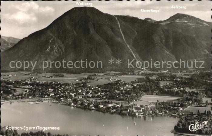 Rottach-Egern Fliegeraufnahme