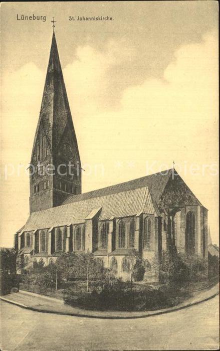 LueNEBURG  CITY St Johanniskirche