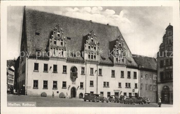 Meissen Elbe Sachsen Rathaus