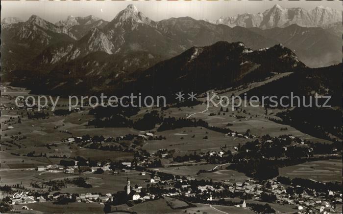 Pfronten Ostallgaeu Bayern Panorama