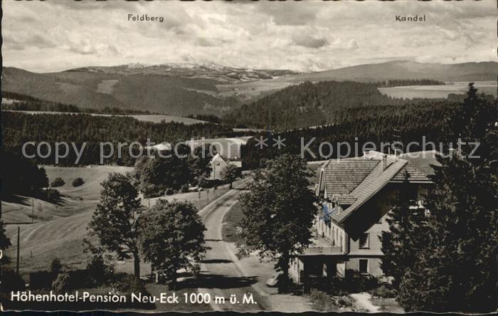 Furtwangen Hoehen Pension Neu Eck Feldberg Kandel