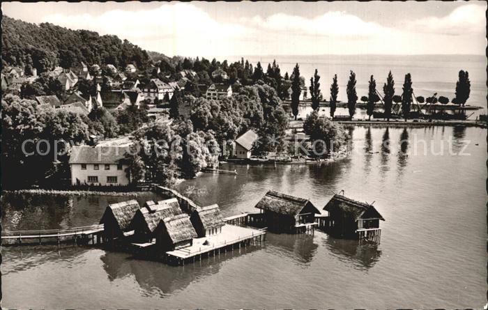 Unteruhldingen Pfahlbauten Fliegeraufnahme