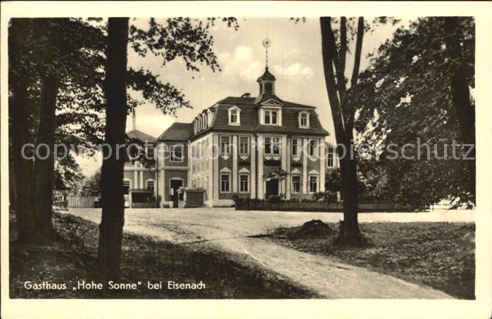 Eisenach Thueringen Gasthaus Hohe Sonne