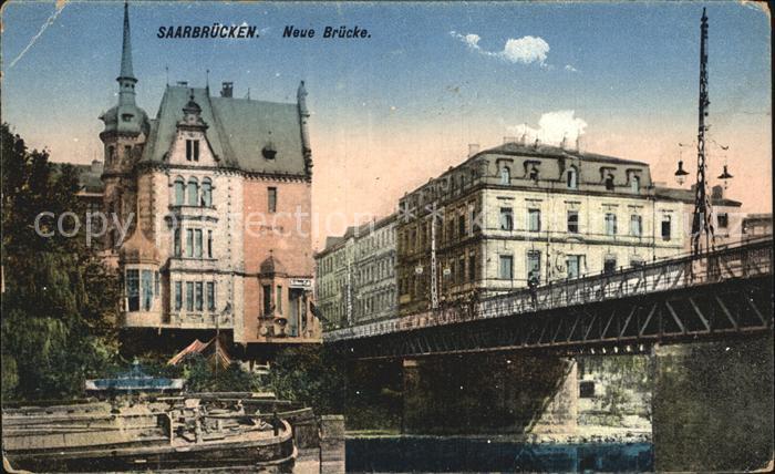 SAARBRueCKEN Saarland Neue Bruecke