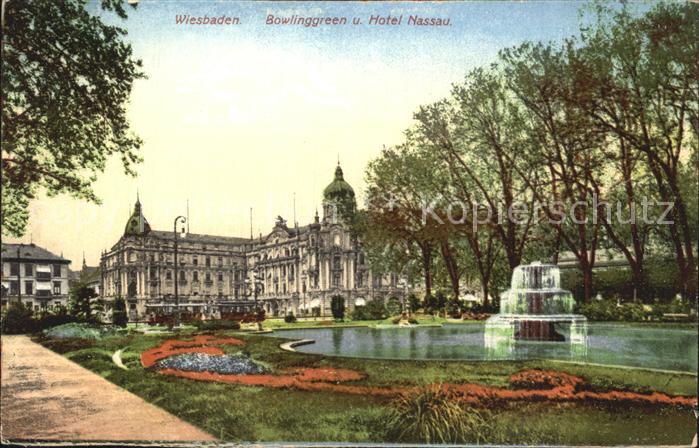 Wiesbaden Bowlinggreen und Hotel Nassau