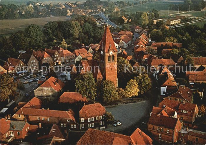 Dahlenburg Fliegeraufnahme Kirche