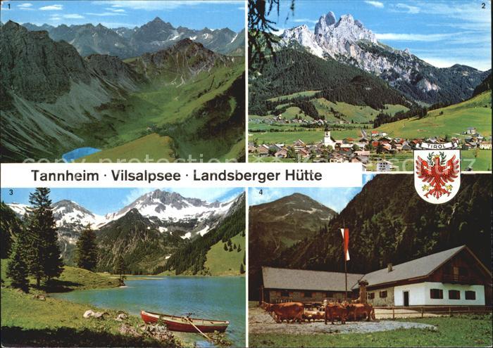 Tannheim Tirol Vilsalpsee Landsberger Huette Alphuette