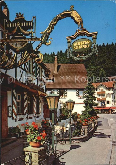 Bad Herrenalb Klosterschaenke