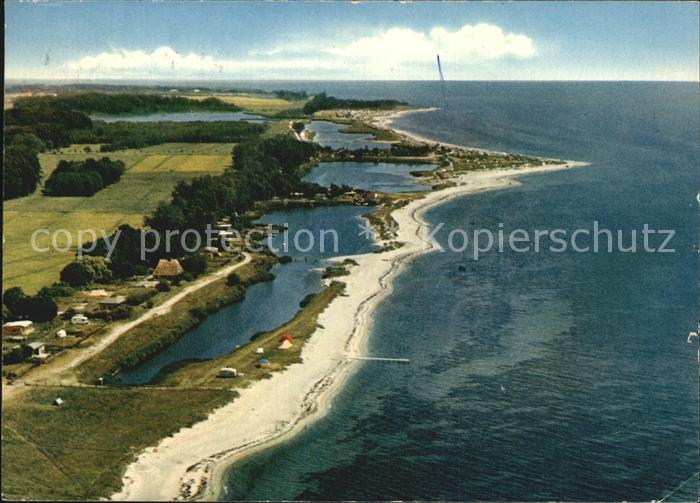 Karlsminde Zeltplatz Fliegeraufnahme