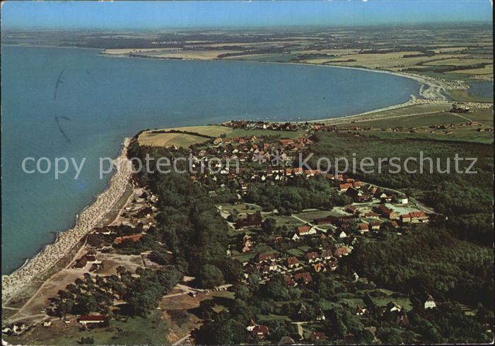 Hohwacht Ostseebad Fliegeraufnahme