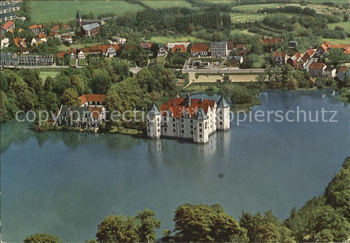 Gluecksburg Ostseebad Schloss Gluecksburg Fliegeraufnahme