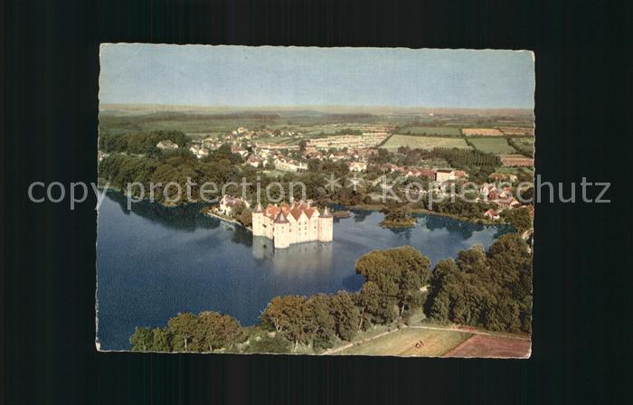 Gluecksburg Ostseebad Schloss Gluecksburg Fliegeraufnahme