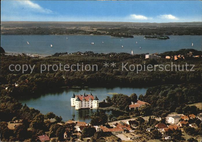 Gluecksburg Ostseebad Schloss Gluecksburg Fliegeraufnahme