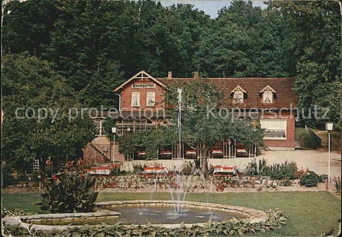 Bistensee Waldgasthaus Baumgarten Springbrunnen