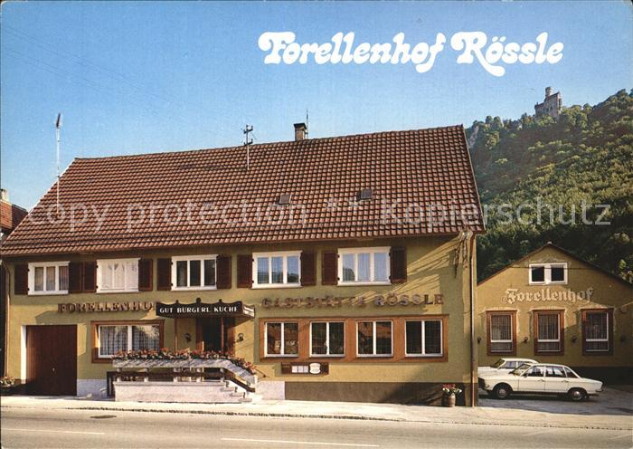 Honau Lichtenstein Forellenhof Roessle