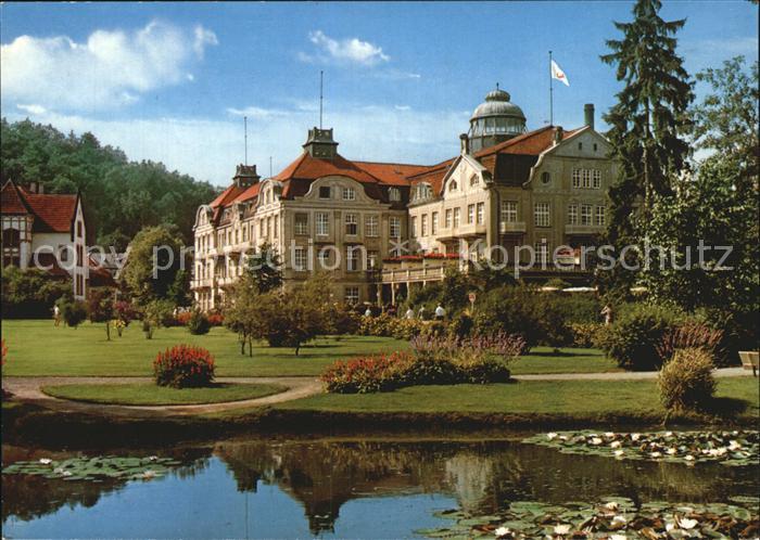 Bad Salzschlirf Badehof Park Teich