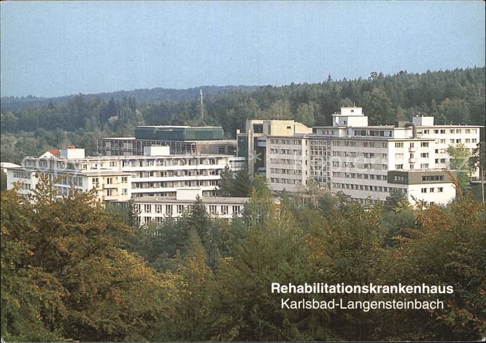 Langensteinbach Karlsbad Reha Krankenhaus