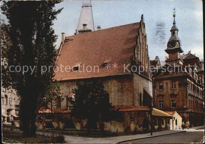 Praha Prahy Prague Staronova synagoga