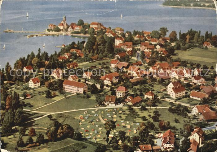 Wasserburg Bodensee Fliegeraufnahme