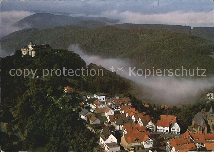 Waldeck Edersee Fliegeraufnahme