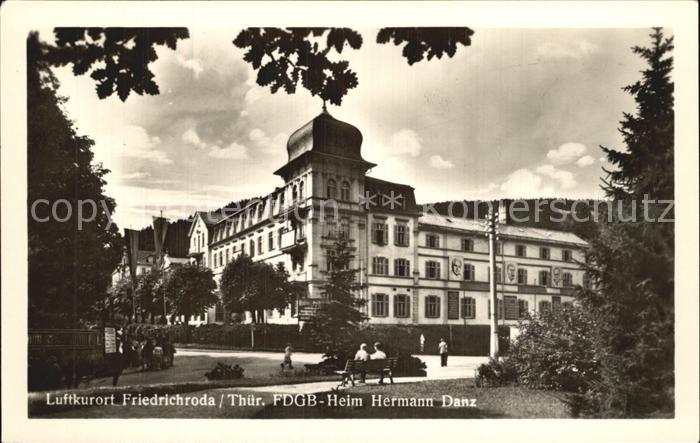 Friedrichroda FDGB Heim Hermann Danz