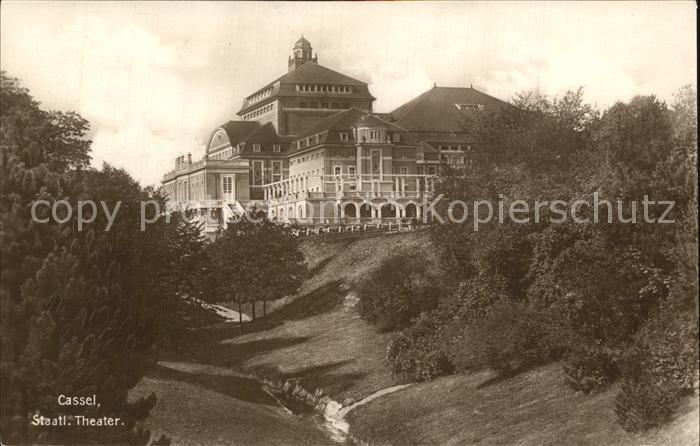 Cassel Kassel Staatl Theater