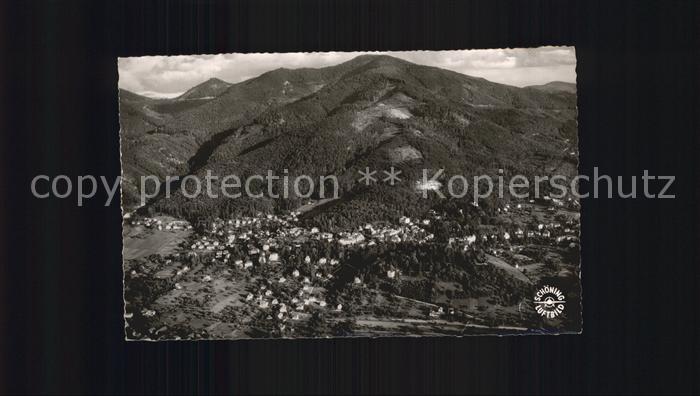 BADENWEILER BW mit Hochblauen Fliegeraufnahme
