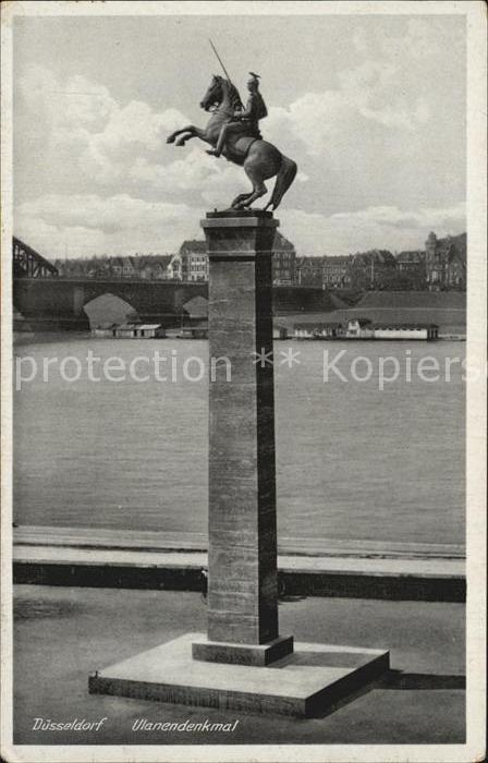 DuessELDORF  CITY Ulanendenkmal