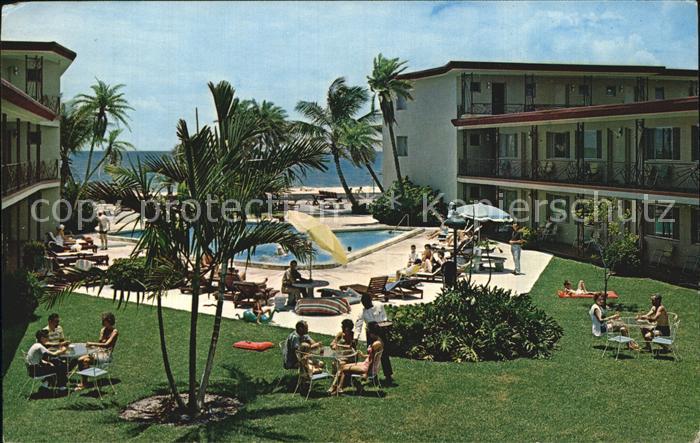 St Petersburg Florida Thunderbird Motel Treasure Island