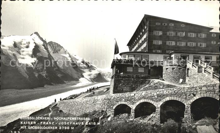 Grossglockner Hochalpenstrasse Kaiser Franz Josef Haus