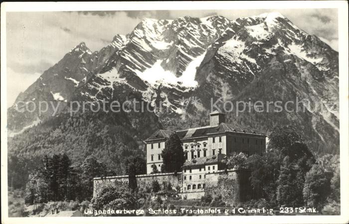 Steiermark Jugendherberge Schloss Trautenfels mit Grimming