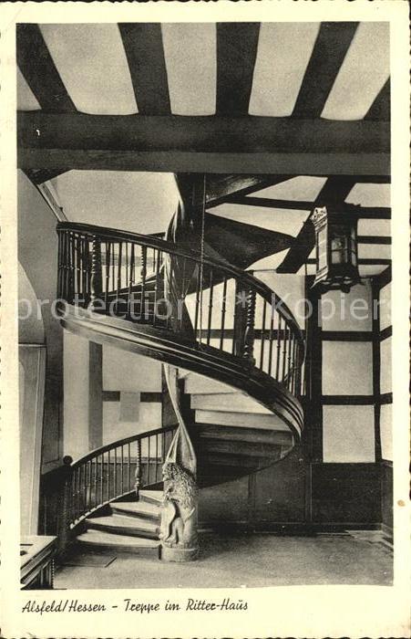 Alsfeld Treppe im Ritter Haus