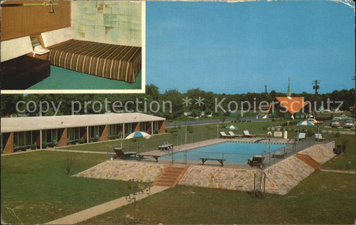 Salisbury Maryland Howard Johnsons Motor Lodge Swimmingpool Zimmer
