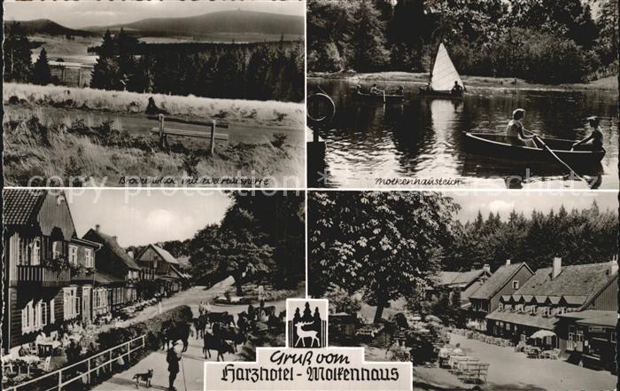 Bad Harzburg Brockenblick auf Edertalsperre Wolkenhausteich Harzhotel Wolkenhaus