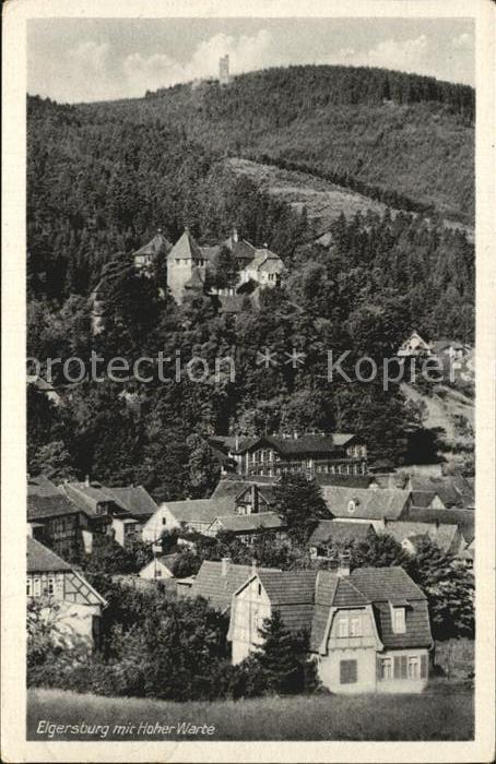 Elgersburg mit Hoher Warte