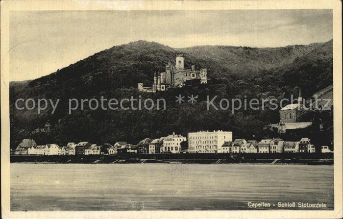 Kapellen-Stolzenfels Schloss Stolzenfels