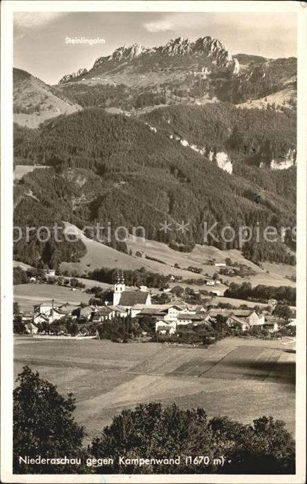 Niederaschau Chiemgau mit Kampenwand